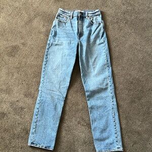 Abercrombie and Fitch the 90s straight ultra high-rise